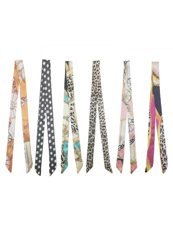 VIGUEUR Scarf Bags for Gifts - 6PCS Handbag Scarves, Handbag Scarfs, Neck Scarves - Image 1